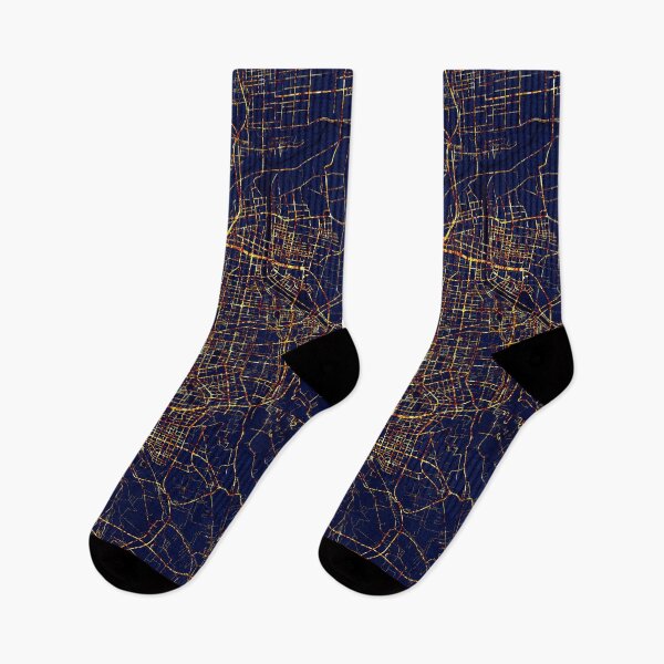 Item preview, Xian, Shaanxi, China Map - City At Night designed and sold by deMAP.