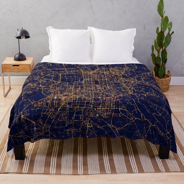 Item preview, Xian, Shaanxi, China Map - City At Night designed and sold by deMAP.