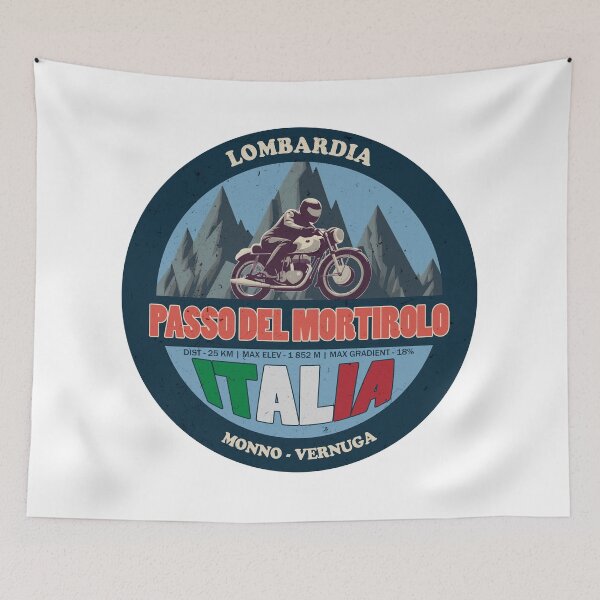Item preview, Passo del Mortirolo, Lombardia, Italy designed and sold by Wanderful-roads.