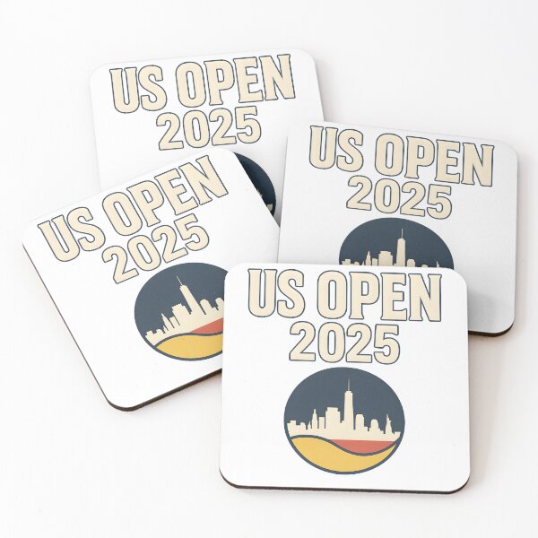 Item preview, US Open 2025 Tennis Shirt – New York Skyline Retro Graphic Tee for Tennis Fans designed and sold by BRAINROTWEAR.