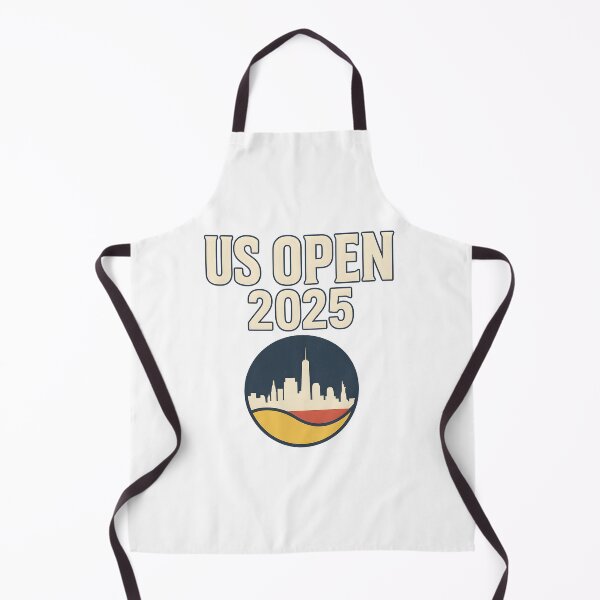 Item preview, US Open 2025 Tennis Shirt – New York Skyline Retro Graphic Tee for Tennis Fans designed and sold by BRAINROTWEAR.