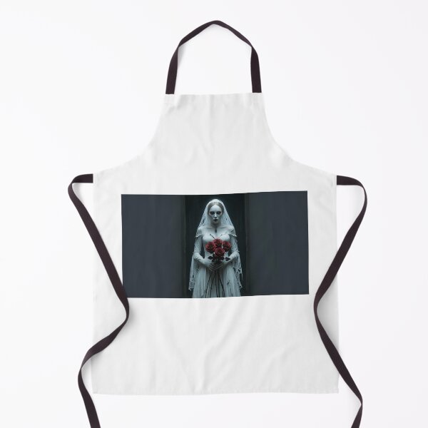 Item preview, Victorian Ghost Bride with Red Roses designed and sold by StormArte.