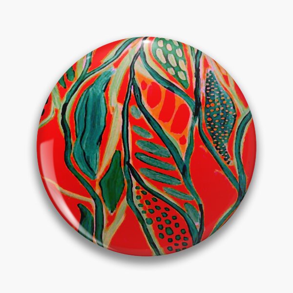 Item preview, Leaf Abstract Painting designed and sold by ViaARTfactory.