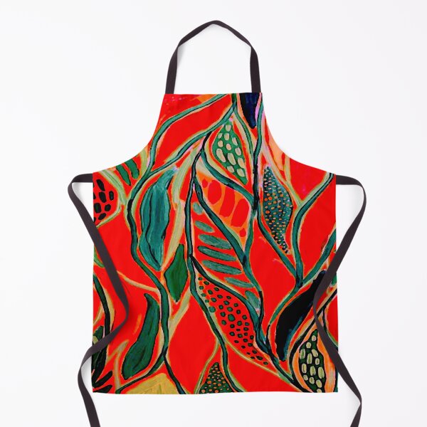 Item preview, Leaf Abstract Painting designed and sold by ViaARTfactory.