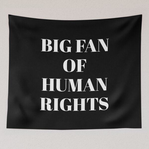 Item preview, Big Fan Of Human Rights designed and sold by Inspirationmotivation.