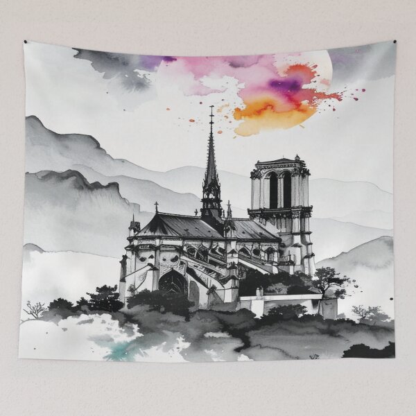 Item preview, Asian Fusion Trip Notre Dam Paris – Heart of Paris designed and sold by Hori4on.