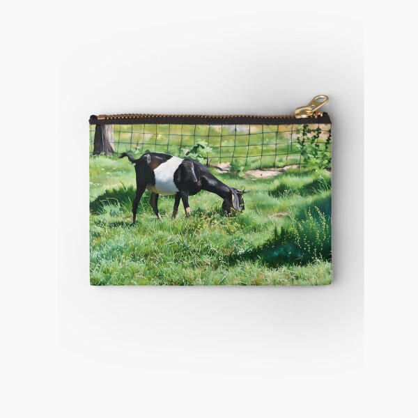 Item preview, Nubian Goat Princess Black Doe watercolor image designed and sold by RobynPeters1836.