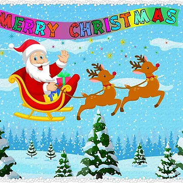 Artwork thumbnail, Merry Christmas by RJRDesignStore1