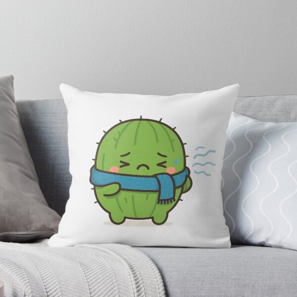 Item preview, Cold Cactus – Cute Kawaii Chibi Plant Design designed and sold by artbyTSR.