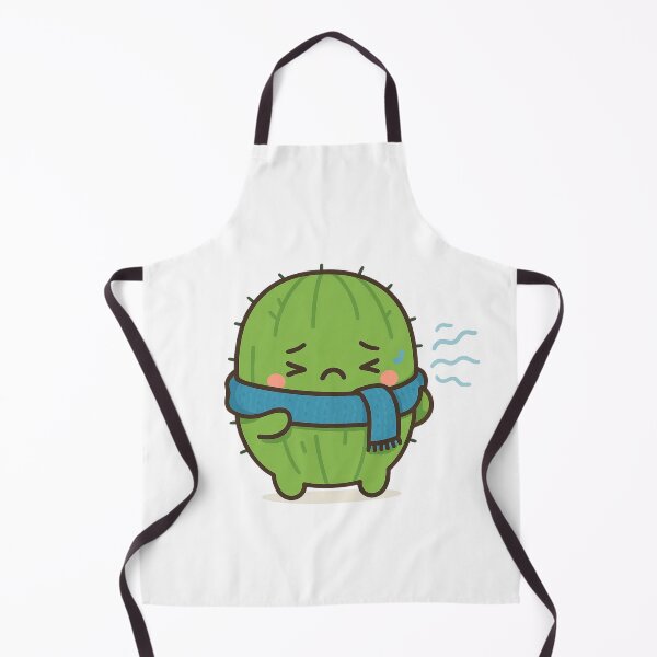Item preview, Cold Cactus – Cute Kawaii Chibi Plant Design designed and sold by artbyTSR.