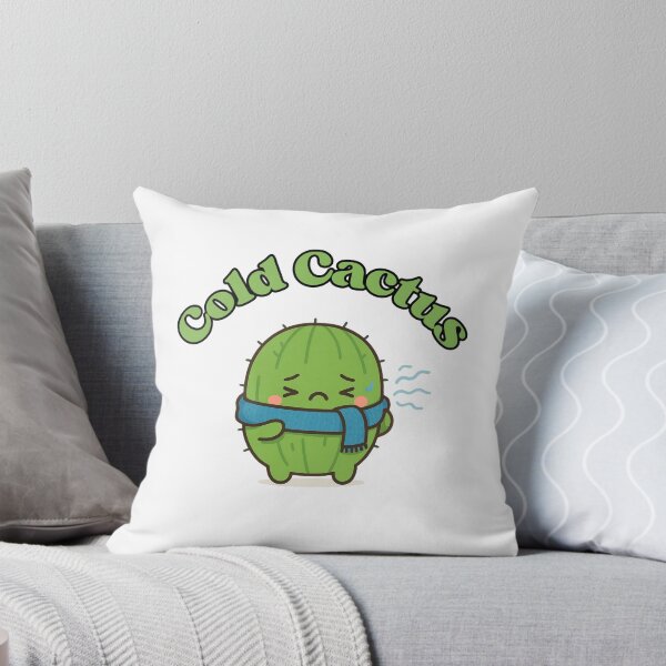 Item preview, Cold Cactus – Cute Kawaii Chibi Plant Design designed and sold by artbyTSR.