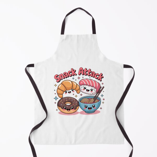 Item preview, Kawaii Snack Cute Noodles, Sushi, Donut & Croissant designed and sold by AmabelleAtelier.