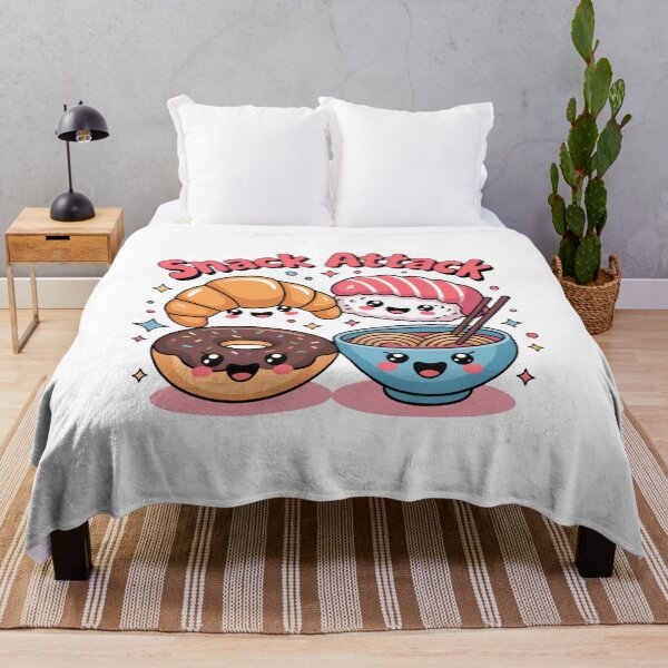 Item preview, Kawaii Snack Cute Noodles, Sushi, Donut & Croissant designed and sold by AmabelleAtelier.