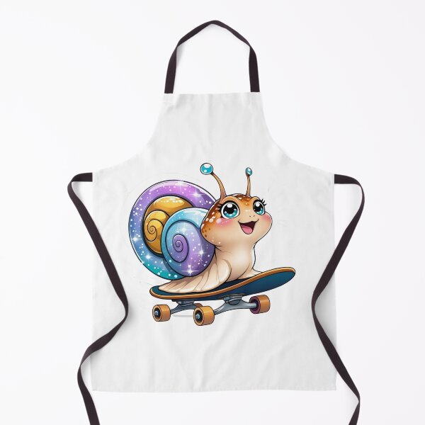 Item preview, Funny Snail on a Skateboard designed and sold by BGHoneyPrints.