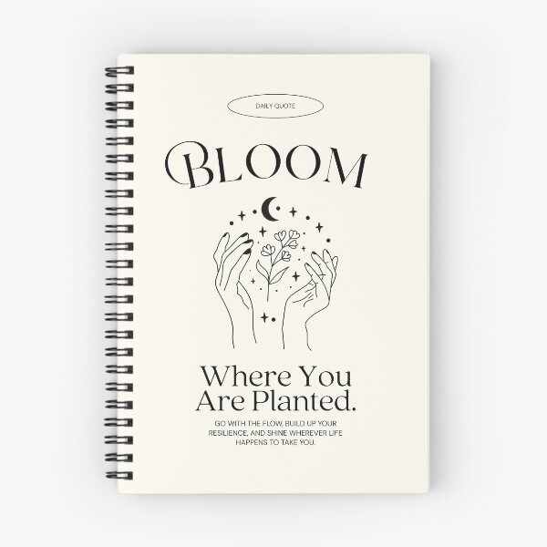 Item preview, Bloom Where You Are Planted — Gentle Reminder of Growth and Self-Acceptance designed and sold by SmolSummer.Homie.
