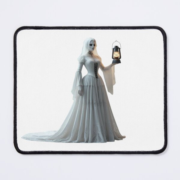 Item preview, Victorian Ghost Bride with Lit Lantern designed and sold by StormArte.