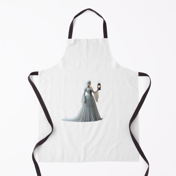 Item preview, Victorian Ghost Bride with Lit Lantern designed and sold by StormArte.