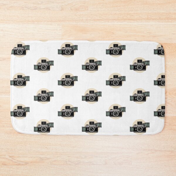 Item preview, Vintage Camera with Film Roll Design – Retro Photography Lover Artwork for Photographers and Creative Souls designed and sold by ArtByYunus.