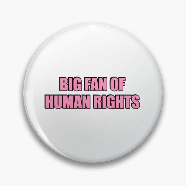 Item preview, Big Fan Of Human Rights designed and sold by Inspirationmotivation.