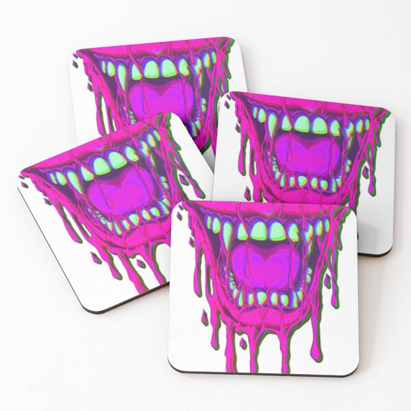 Item preview, Neon Grill: Psychedelic Bite designed and sold by BoneandBloomCo.