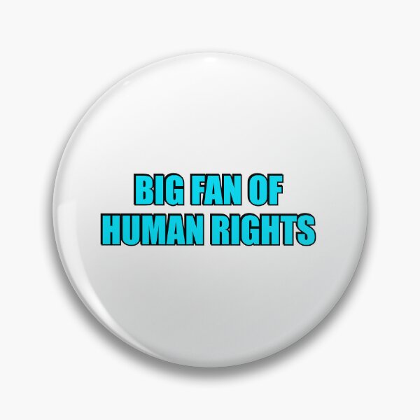 Item preview, Big Fan Of Human Rights designed and sold by Inspirationmotivation.