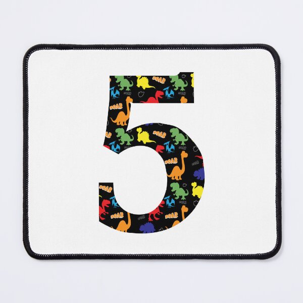 Item preview, Kids Dinosaur 5th Birthday 5 Years Old Rawr I'm 5 designed and sold by Blok45.