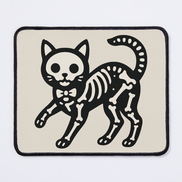 Item preview, Cute Skeleton Cat designed and sold by BrownHorse90s.