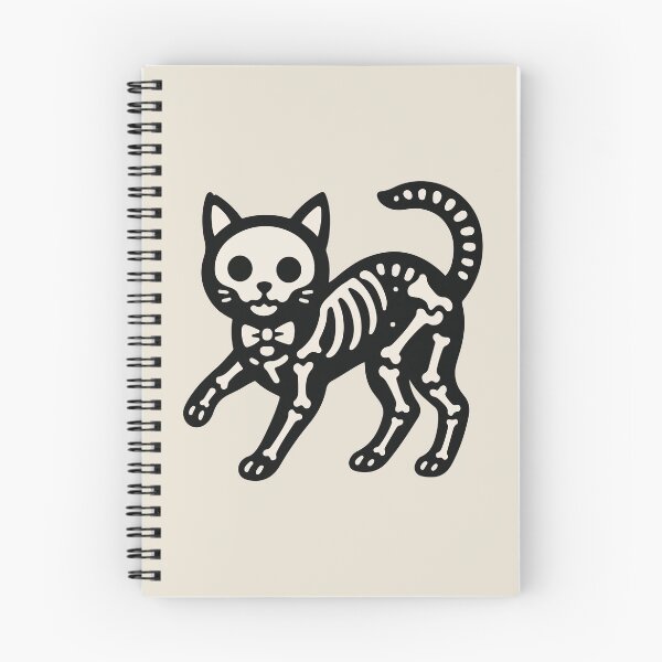 Item preview, Cute Skeleton Cat designed and sold by BrownHorse90s.