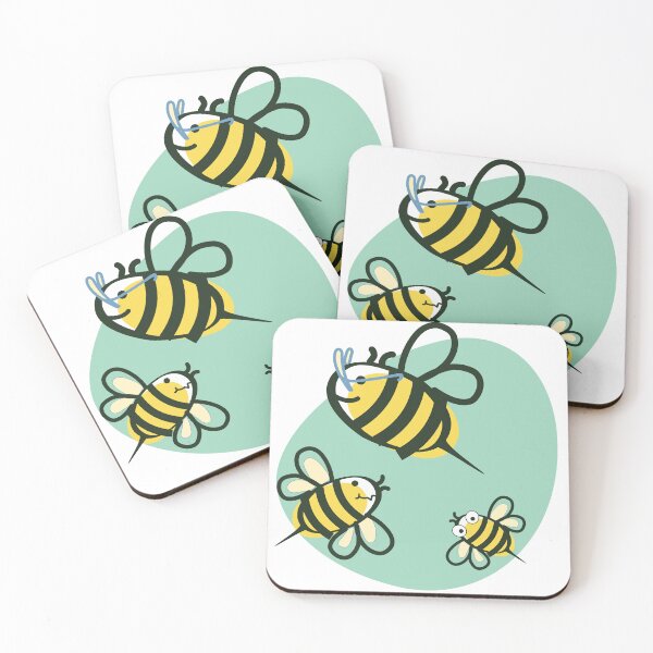 Item preview, three bees designed and sold by WhaataWorld.