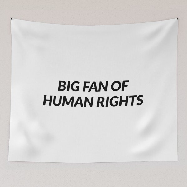 Item preview, Big Fan Of Human Rights designed and sold by Inspirationmotivation.