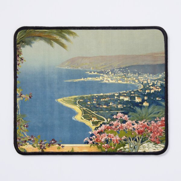 Item preview, Vintage Sanremo Travel Poster | Italian Riviera Art | Early 20th Century Decor | Classic Coastal City Print | Retro Wall Art designed and sold by artofuniverse.
