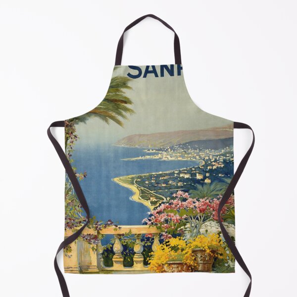 Item preview, Vintage Sanremo Travel Poster | Italian Riviera Art | Early 20th Century Decor | Classic Coastal City Print | Retro Wall Art designed and sold by artofuniverse.