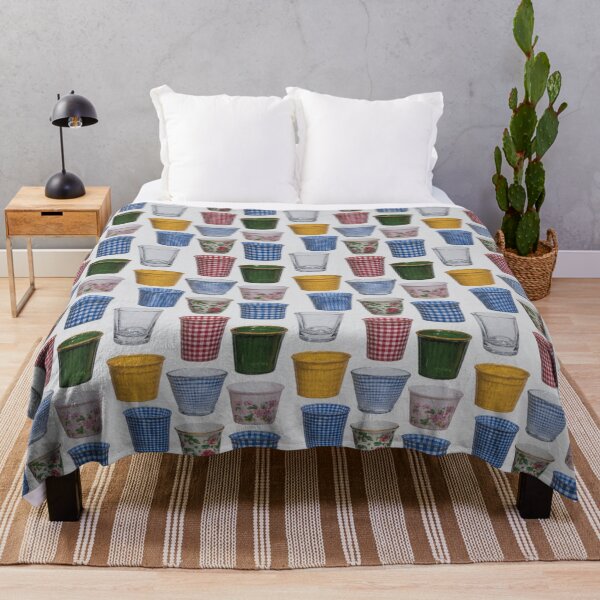 Item preview, Cottagecore Kitchen Cups Still Life Pattern designed and sold by Prismatect.