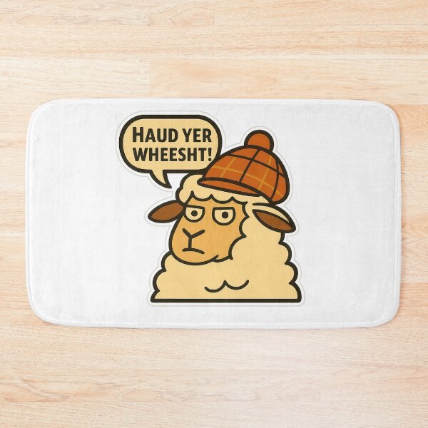 Item preview, Haud Yer Wheesht Scottish Slang - Be Quiet designed and sold by EdgyEdgeArt.