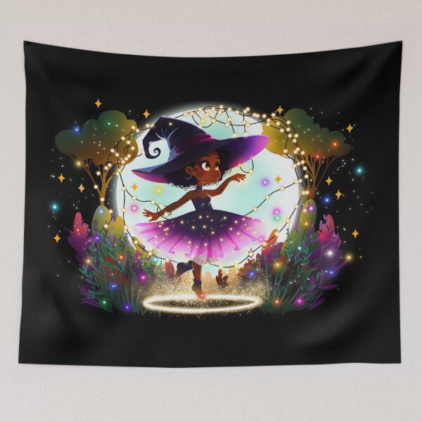 Item preview, Fairylight Witch designed and sold by Art by Morgan Campillo.
