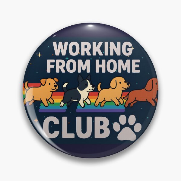 Artikelvorschau, Hundeclub für die Arbeit von zu Hause aus entworfen und verkauft von James-royal.