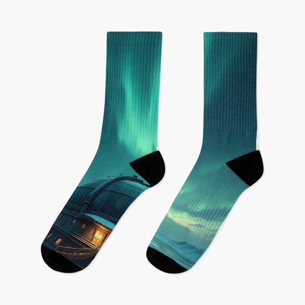 Item preview, Celestial Beacon: The Northern Lights Observatory designed and sold by oanaunciuleanu.