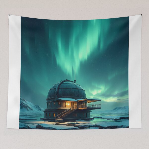 Item preview, Celestial Beacon: The Northern Lights Observatory designed and sold by oanaunciuleanu.