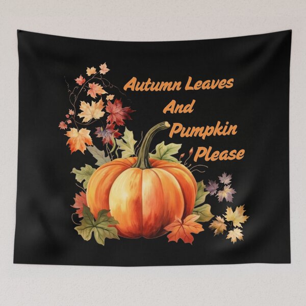 Item preview, Autumn Leaves And Pumpkin Please  designed and sold by MKH GARDEN STORE.