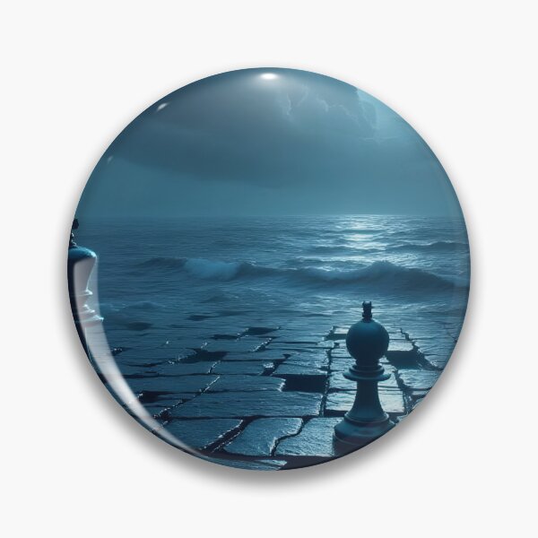 Item preview, Ethereal Chess Under the Moonlight designed and sold by oanaunciuleanu.