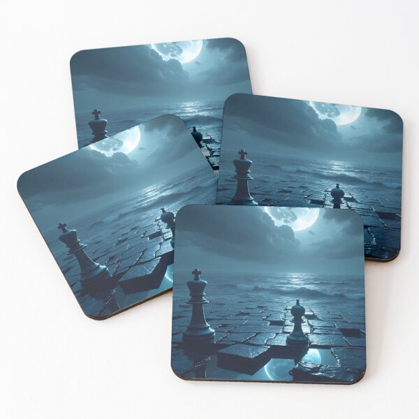 Item preview, Ethereal Chess Under the Moonlight designed and sold by oanaunciuleanu.