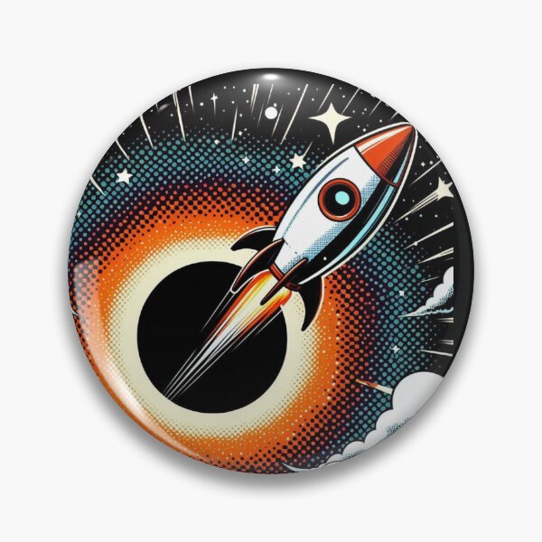Item preview, Black hole and rocket  designed and sold by Dogandesighn.