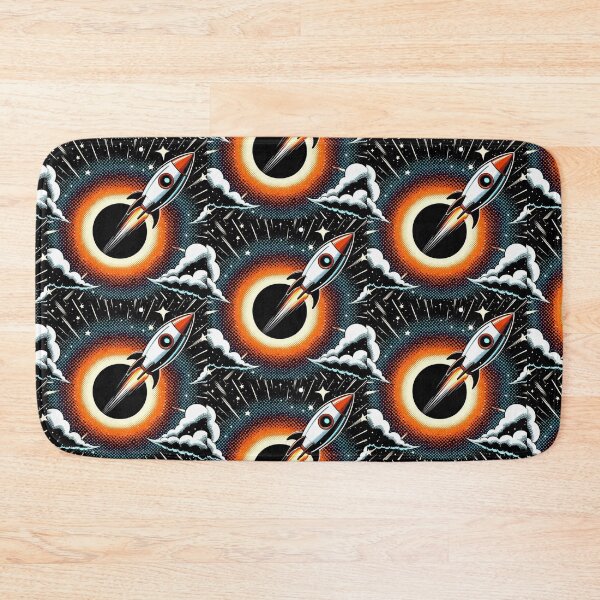 Item preview, Black hole and rocket  designed and sold by Dogandesighn.