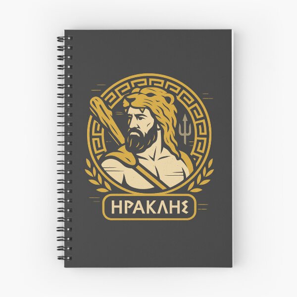 Item preview, Neon Oracle Badge – Heracles • Greek Mythology Hero of Strength designed and sold by Bratak.