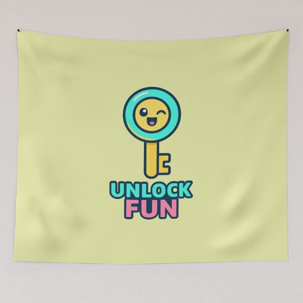 Item preview, Unlock Fun Winking Key designed and sold by AwesomeBeyondLimits.
