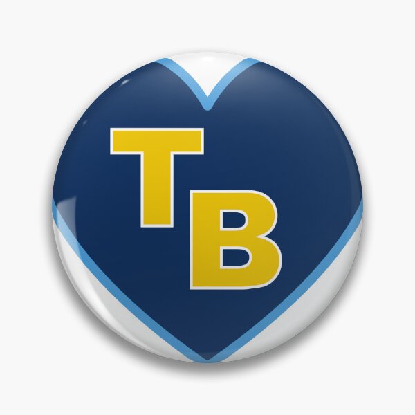 Item preview, Tampa Bay Florida Heart - Rays Baseball Colors Sticker designed and sold by TrueSouth.