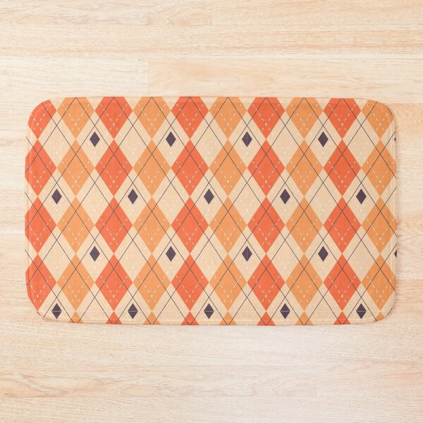 Item preview, Autumn Halloween Argyle Pattern designed and sold by Tamas Das.