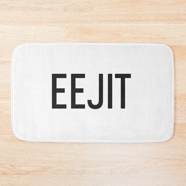 Item preview, Eejit, Scottish Insult Funny Minimalist, Slang Humour designed and sold by EdgyEdgeArt.