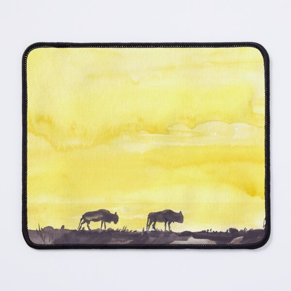Item preview, Wildebeest against the Sunset designed and sold by Maree Clarkson .