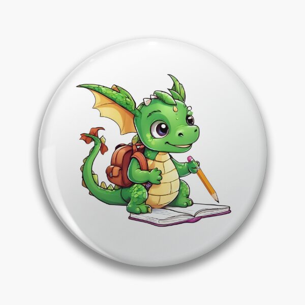 Item preview, Little Dragon Back to School – Learning to Write Letters designed and sold by BGHoneyPrints.